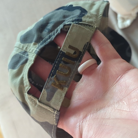 KUIU One Size Kids Camo Ultralight Hunting Cap Hat Embroidered Velcro - Picture 6 of 8